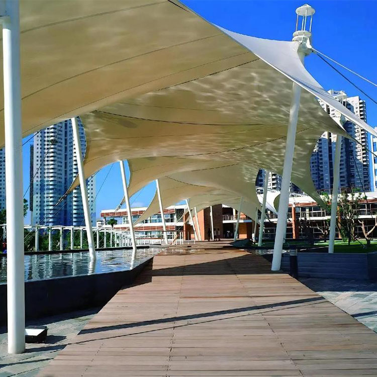 高台县膜结构景观棚