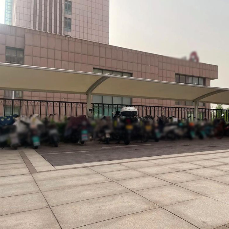 高台县膜结构电动车棚