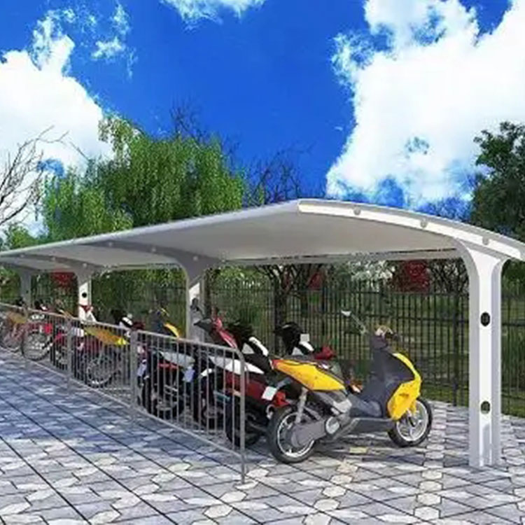 高台县膜结构电动车棚